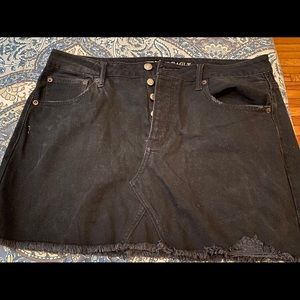 American Eagle Jean Mini Skirt (WORN)